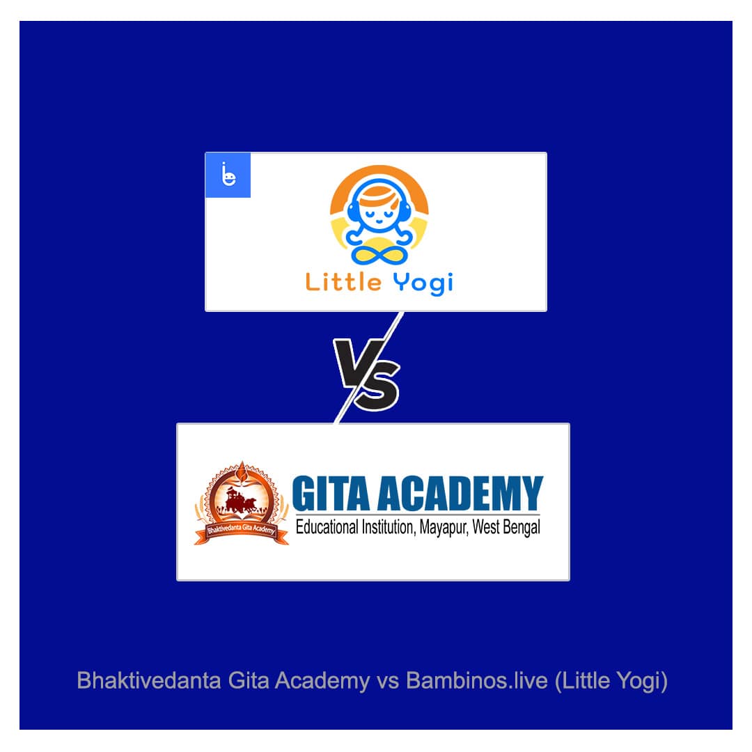 Bhaktivedanta Gita Academy VS Little Yogi Bhagavad Gita Class for kids
